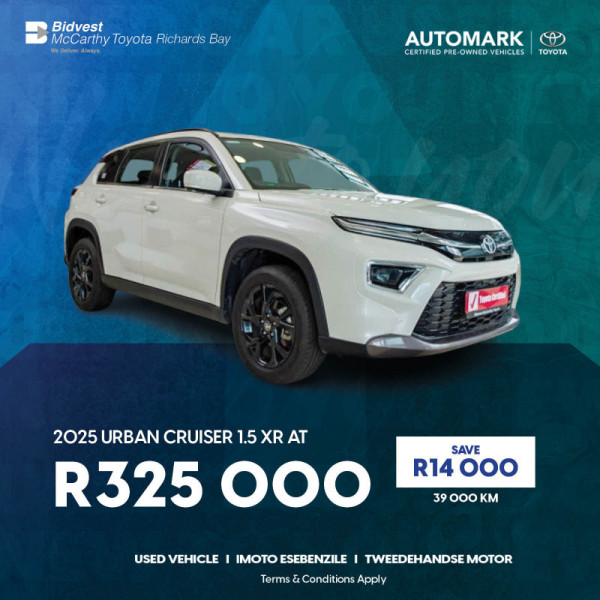 2025 Urban Cruiser 1.5 XR AT image