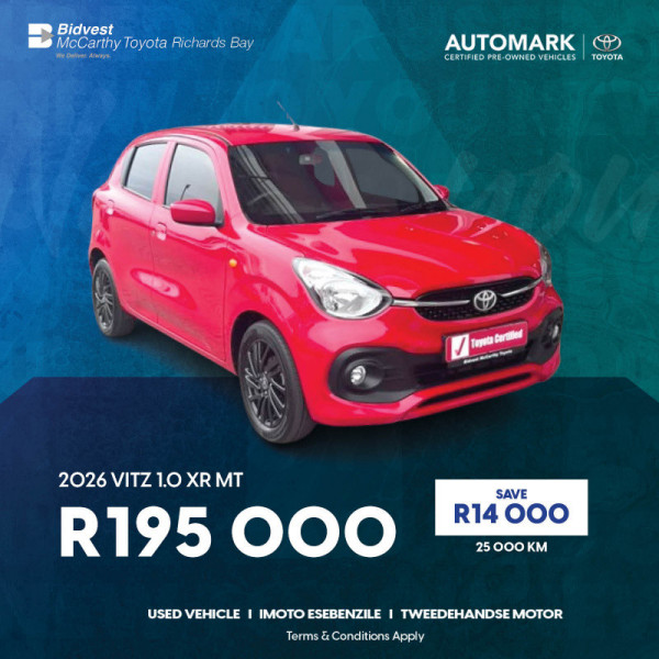 2026 Vitz 1.0 XR MT image