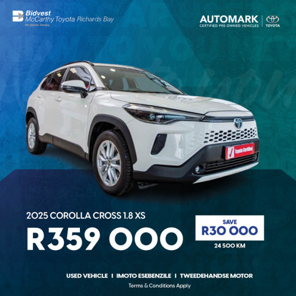 2025 Corolla Cross 1.8 XS image