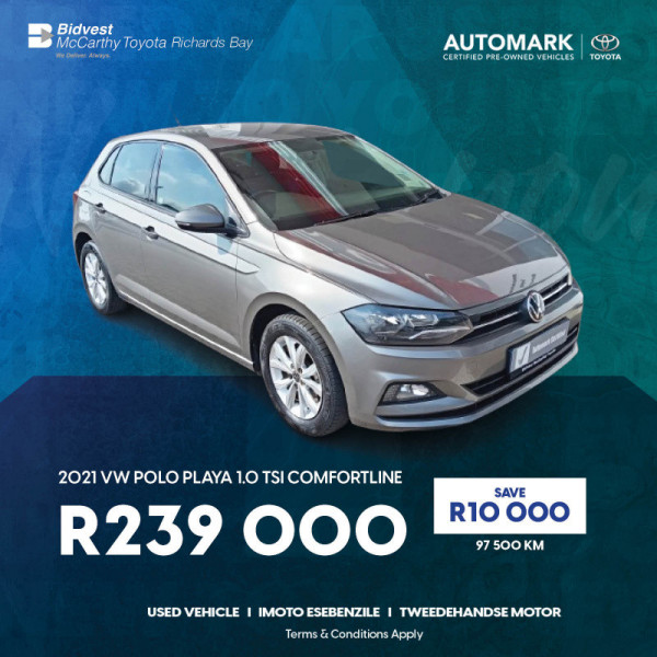 2021 VW Polo Playa 1.0 TSI Comfortline image