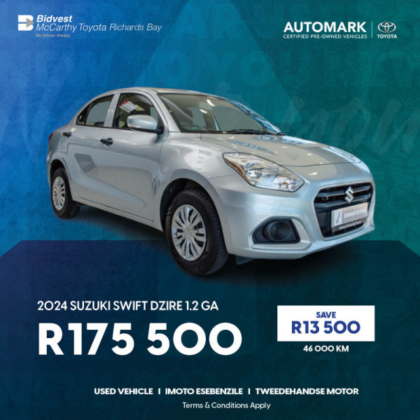 2024 Suzuki Swift Dzire 1.2 GA image