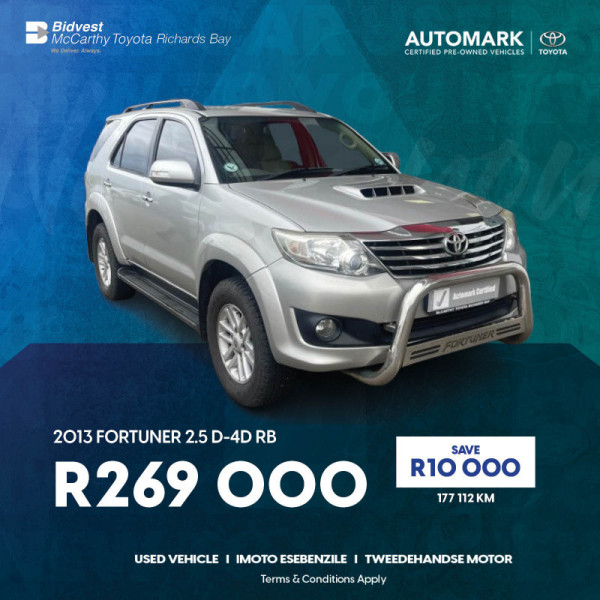 2013 Fortuner 2.5 D-4D RB image