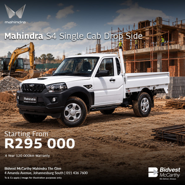 Mahindra S4 Single Cab Drop Side image