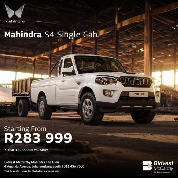 Mahindra S4 Single Cab image