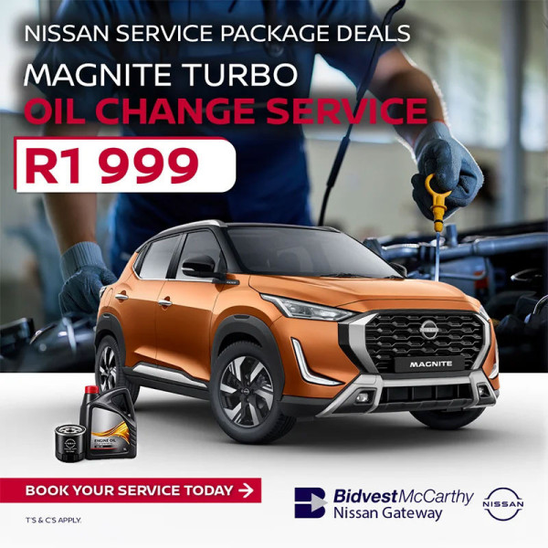 Magnite Turbo Oil Change Service image