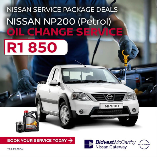 Nissan NP200 (Petrol) Oil Change Service image