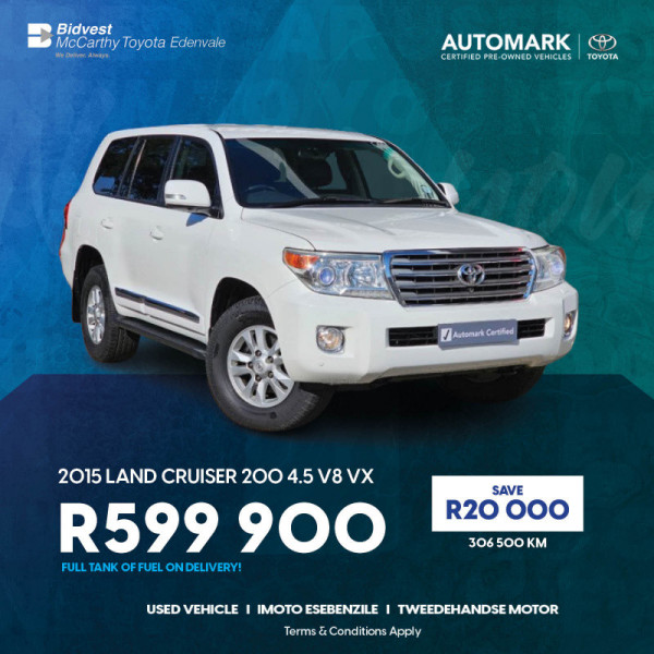 2015 Land Cruiser 200 4.5 V8 VX image
