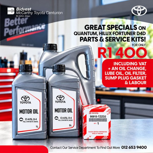 Great Specials on Parts and Service Kits image