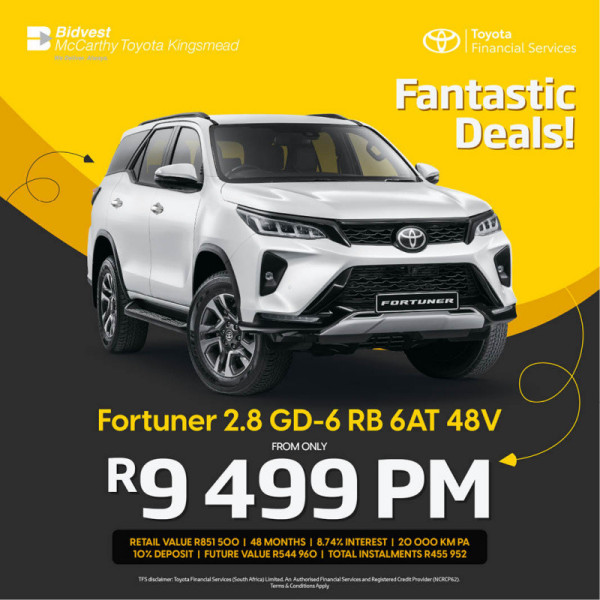 Fortuner 2.8 GD-6 RB 6AT 48V image