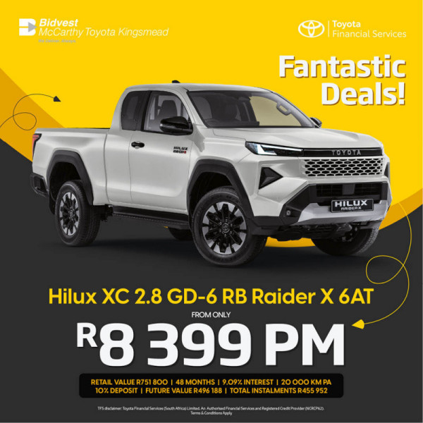 Hilux XC 2.8 GD-6 RB Raider X 6AT image