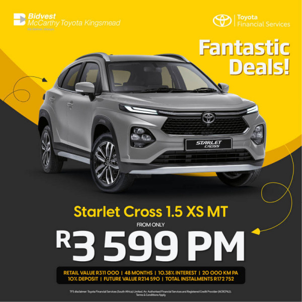 Starlet Cross 1.5 XS MT image