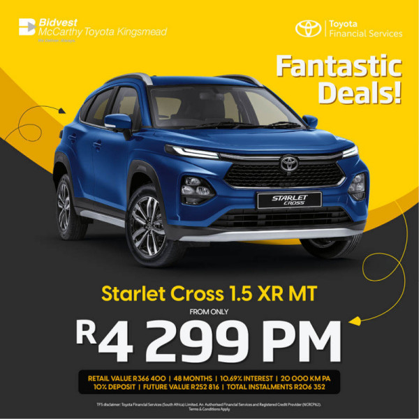Starlet Cross 1.5 XR MT image