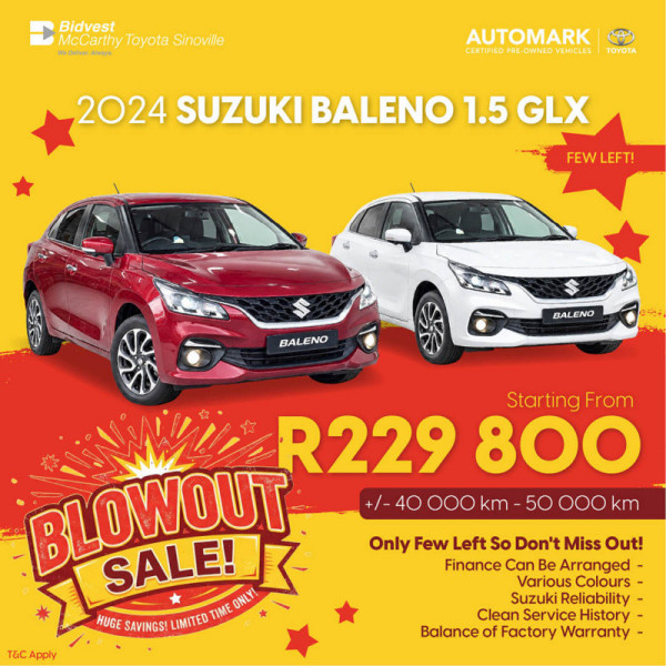 2024 Suzuki Baleno 1.5 GLX image