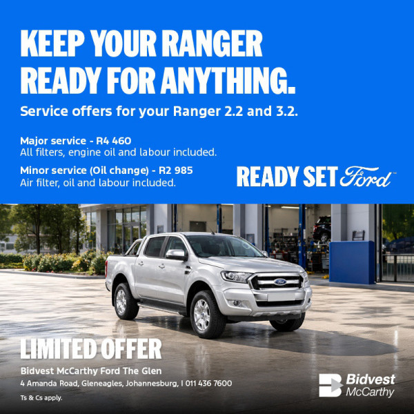 Service offer for your Ranger 2.2 and 3.2 image