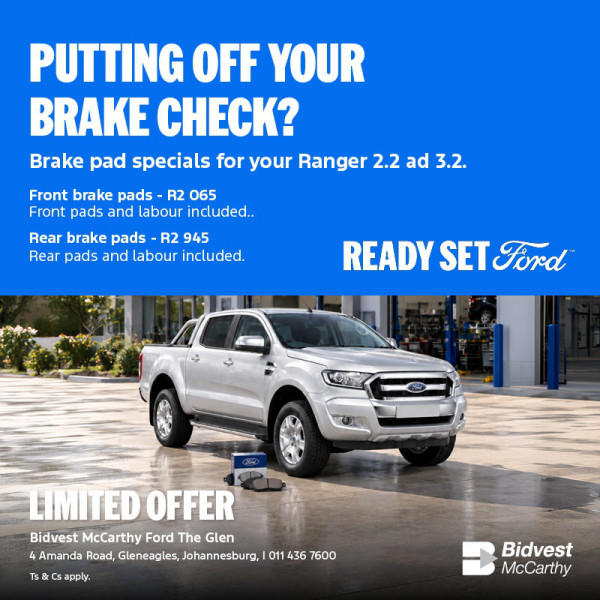 Brake pad Specials for Ranger 2.2 and 3.2 image