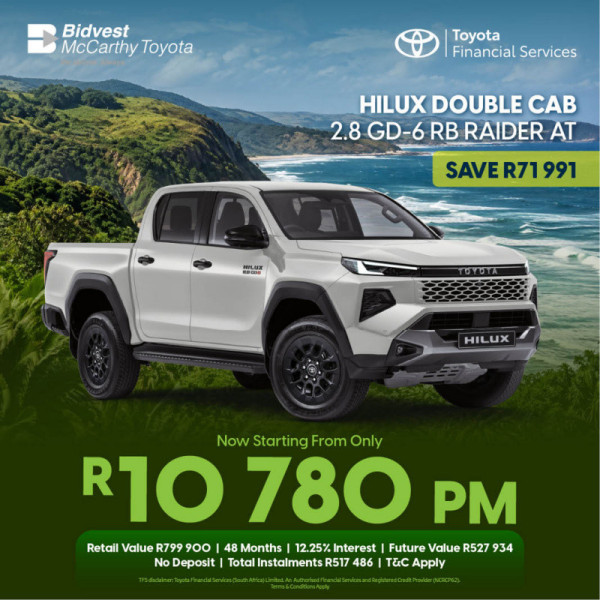 Hilux Double Cab 2.8 GD-6 RB Raider AT image