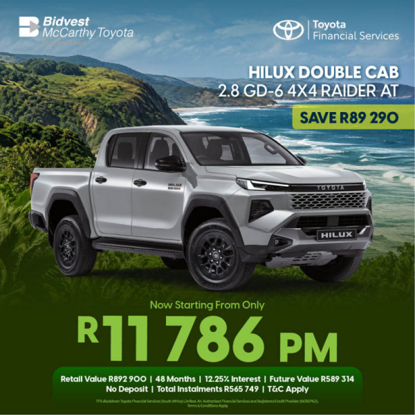 Hilux Double Cab 2.8 GD-6 4x4 Raider AT image