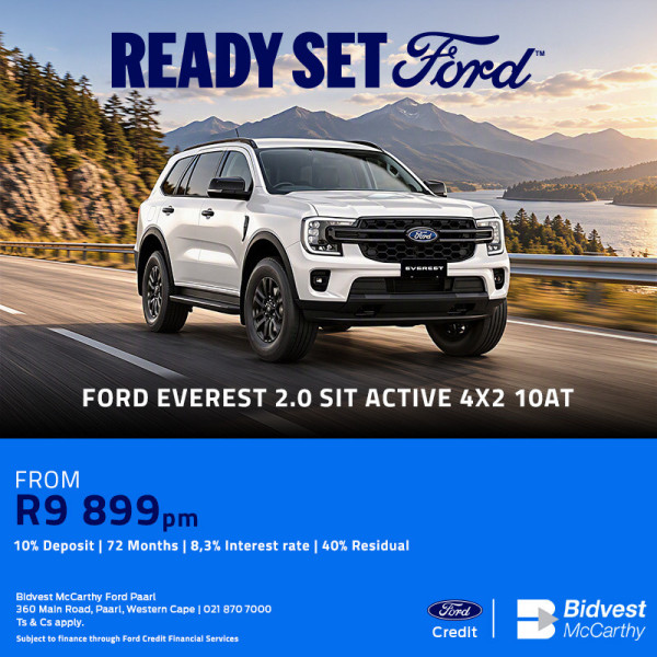 Ford Everest 2.0 SIT Active 4x2 10AT image