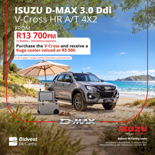 Isuzu D-Max 3.0 Ddi V-Cross HR A/T 4x2 image