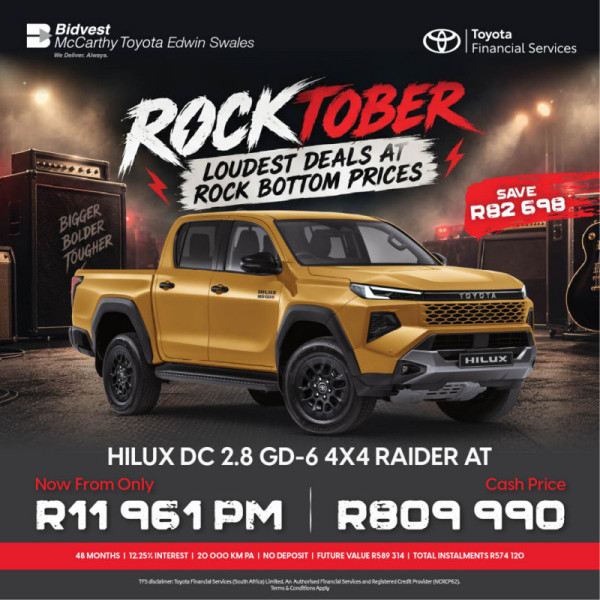 Hilux DC 2.8 GD-6 4x4 Raider AT image