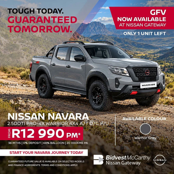 Nissan Navara 2.5 DDTI PRO-4X Warrior 4x4 A/T D/C P/U image