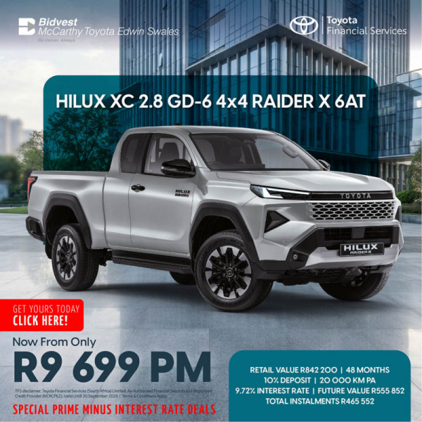 Hilux XC 2.8 GD-6 4x4 Raider X 6AT image