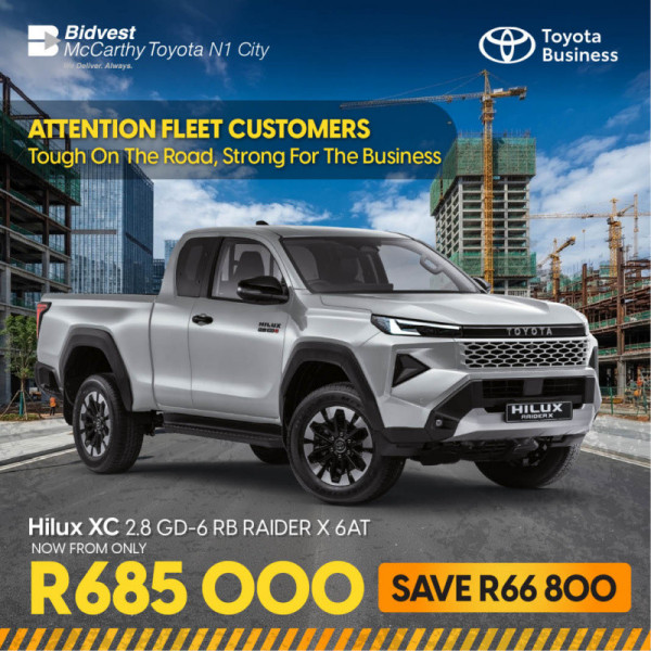 Hilux XC 2.8 GD-6 RB Raider X 6AT image