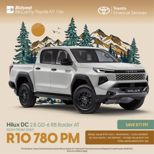 Hilux DC 2.8 GD-6 RB Raider AT image