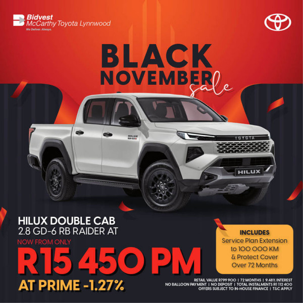 Hilux Double Cab 2.8 GD-6 RB Raider AT image