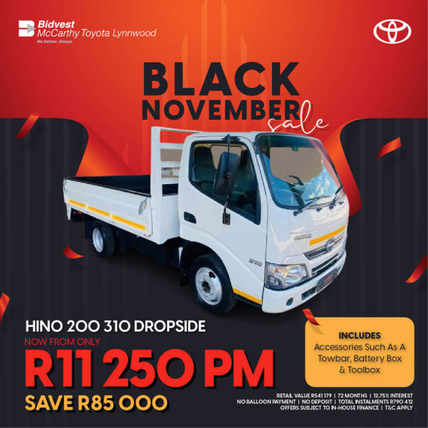 Hino 200 310 Dropside image