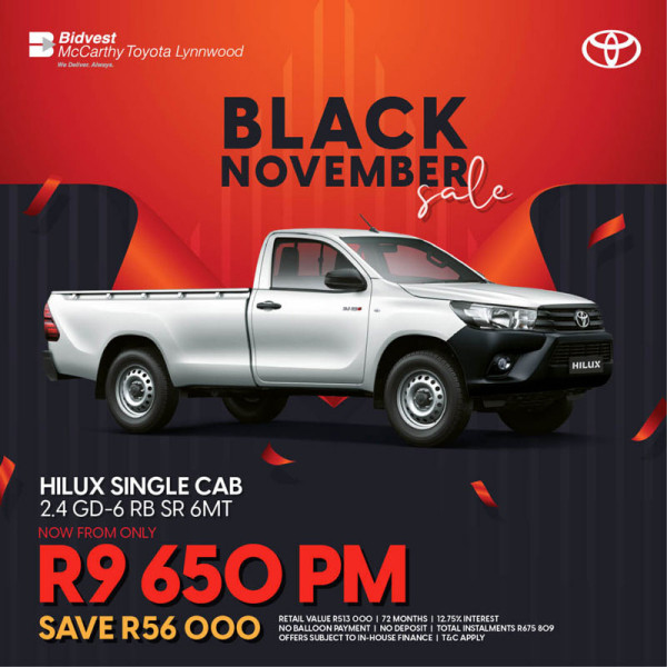 Hilux Single Cab 2.4 GD-6 RB SR 6MT image