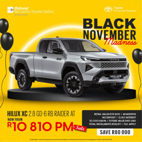 Hilux XC 2.8 GD-6 RB Raider AT image