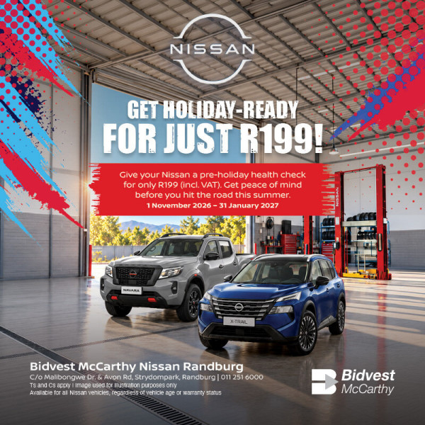 Give your Nissan a Pre-Holiday HEalth Check image