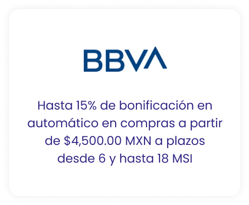 Bonificación BBVA
