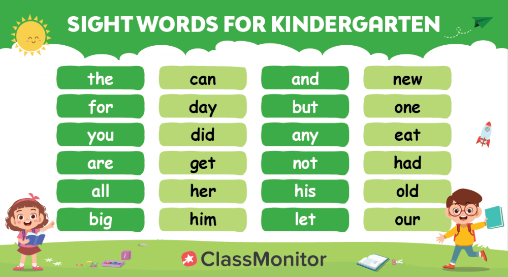 sight-words-for-kindergarten