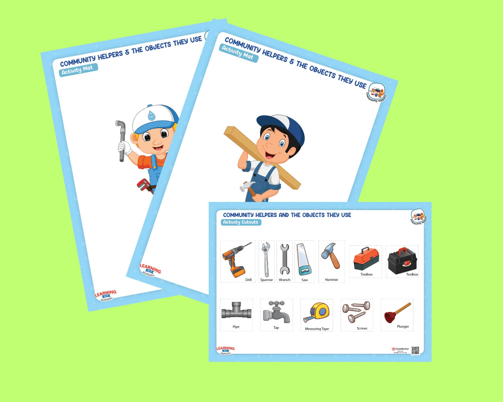Community Helpers And The Objects They Use
