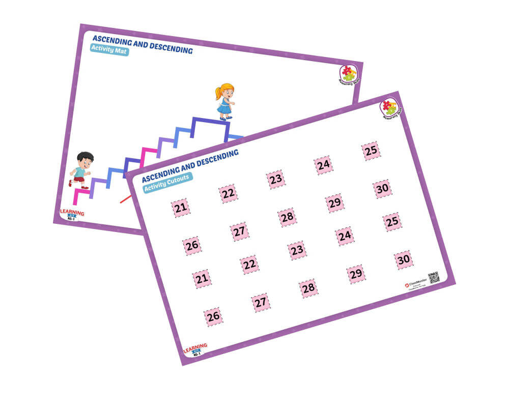 Numeracy Skills Activity Ascending And Descending Order - ClassMonitor