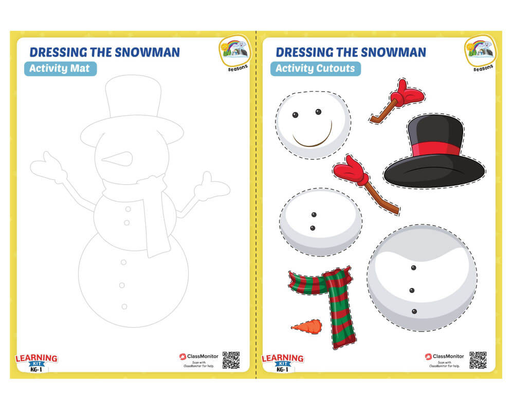 What Will The Snowman Wear?