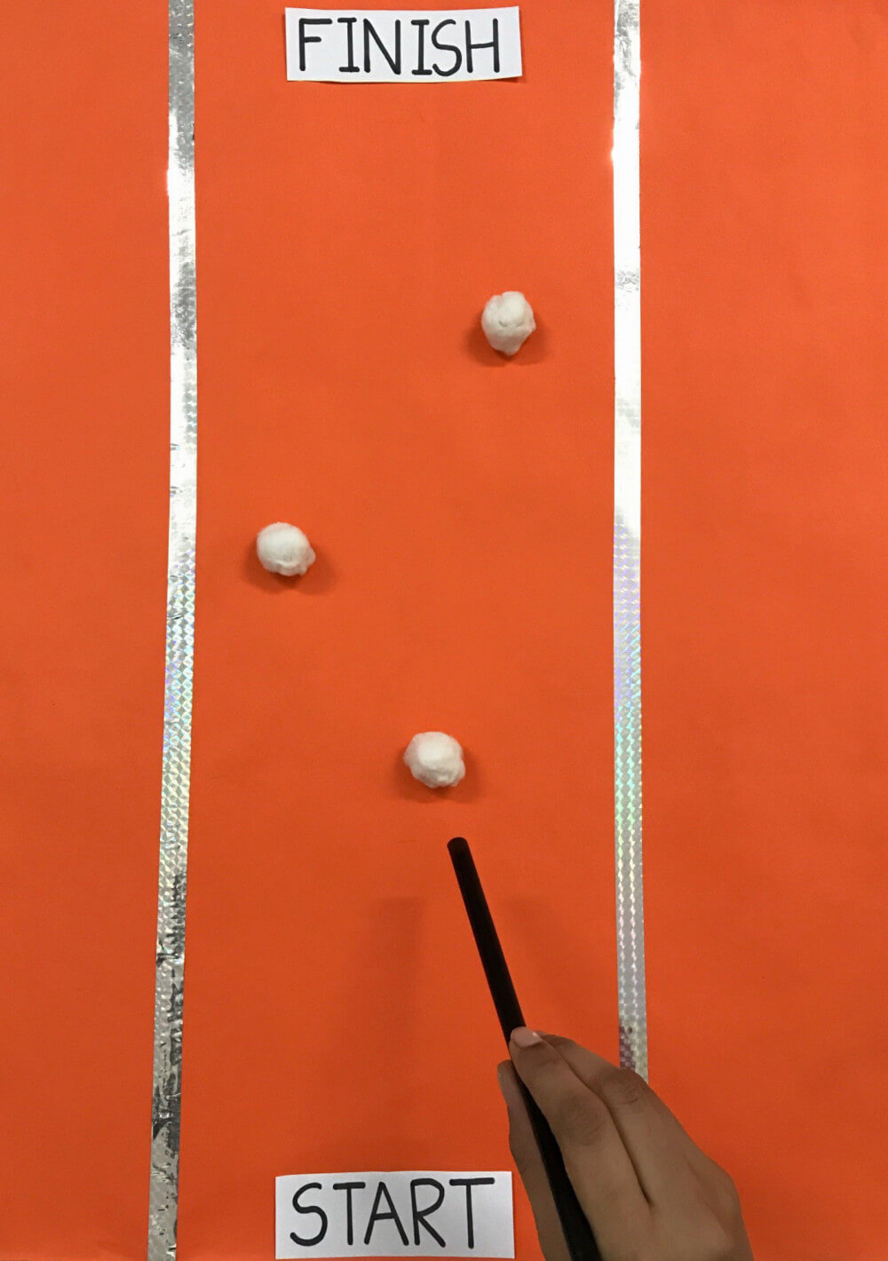 Cotton Blowing Race