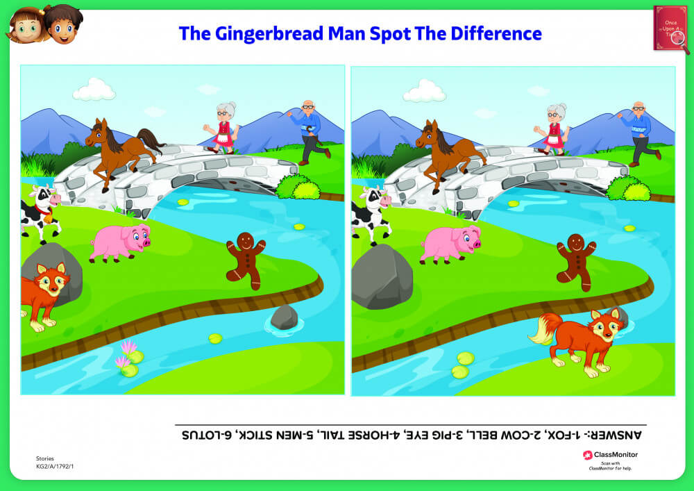 Worksheet - Spot The Difference