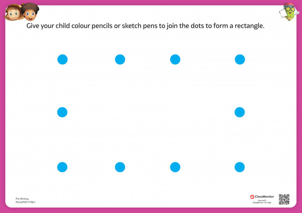 Worksheet 2 - Pre- Writing Skills - Join the Dots