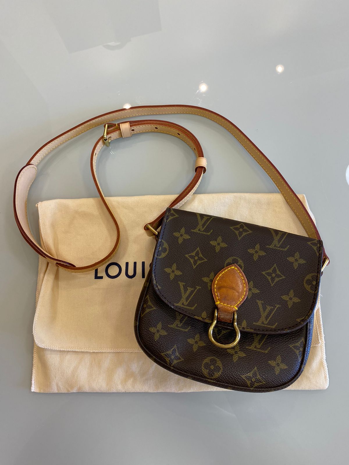 Louis Vuitton Vintage Louis Vuitton Saint Cloud Mini Monogram