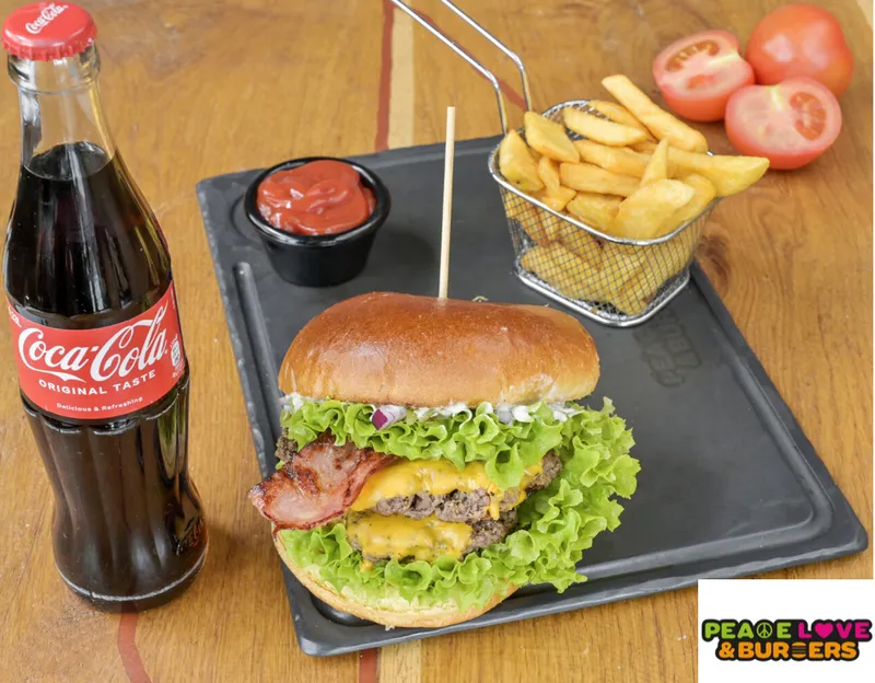 PLB - The Rock Burger Menü