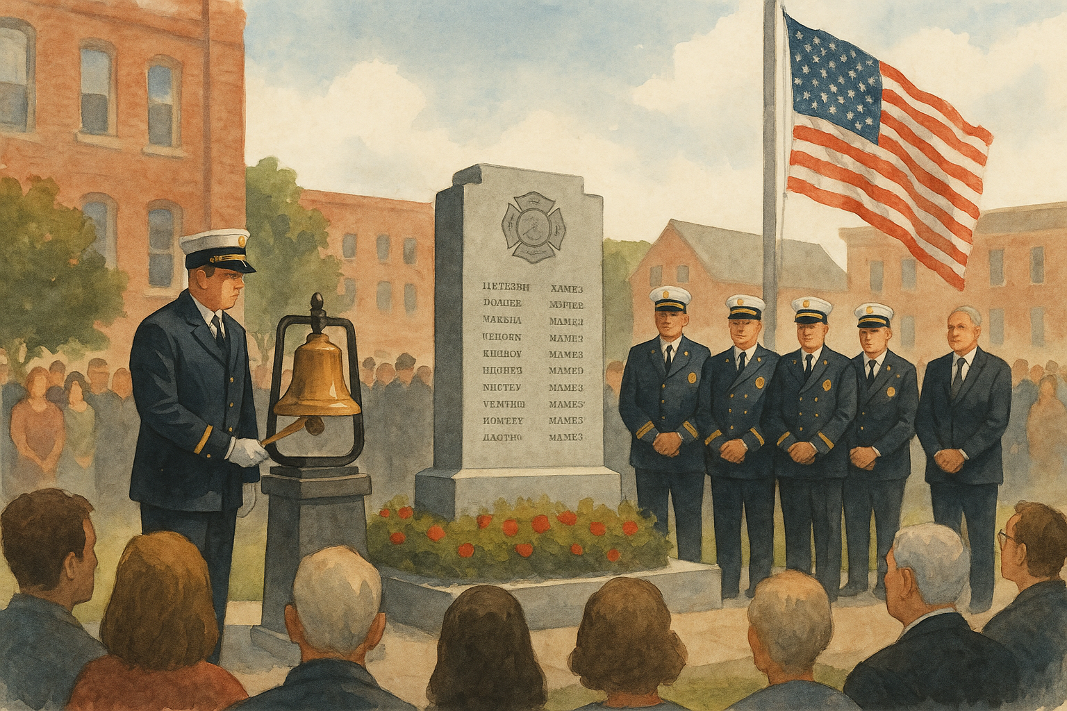 Firefighters Honor Fallen Heroes in Solemn Ceremony – The Fall River Mirror