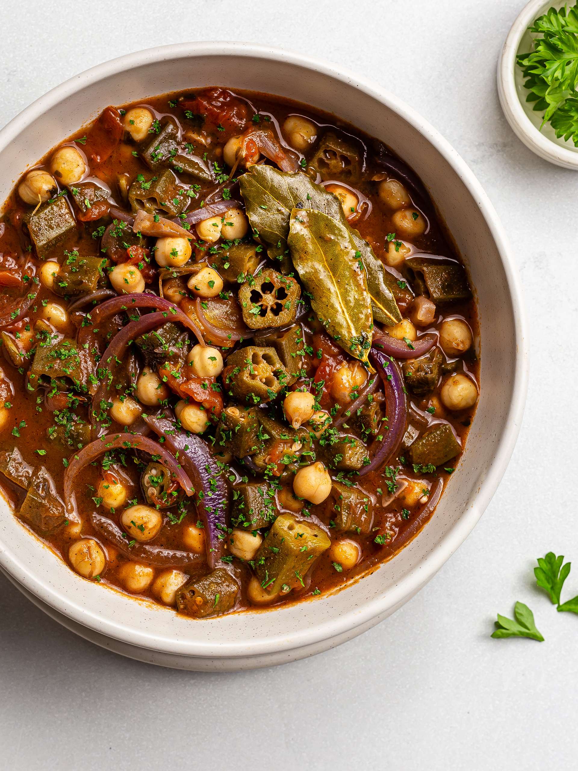 okra stew vegan