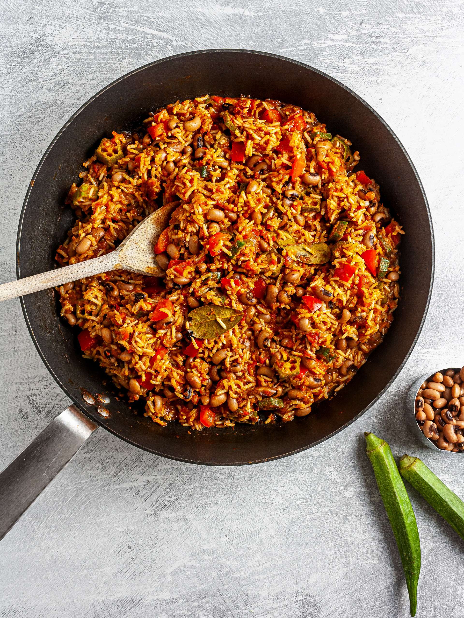 Vegan Nigerian Jollof Rice Recipe | Foodaciously