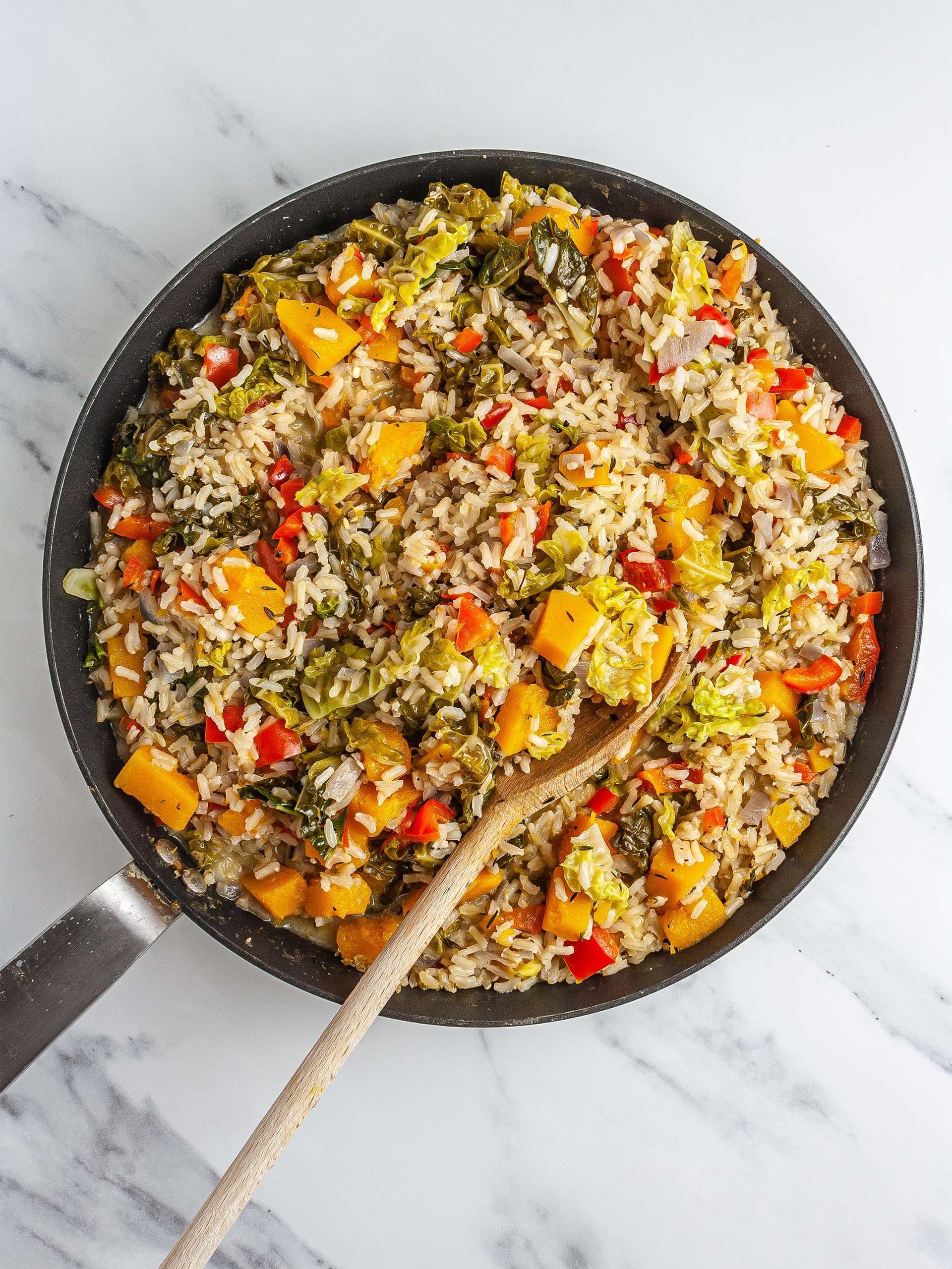 Jamaican Pumpkin Rice Recipe Foodaciously