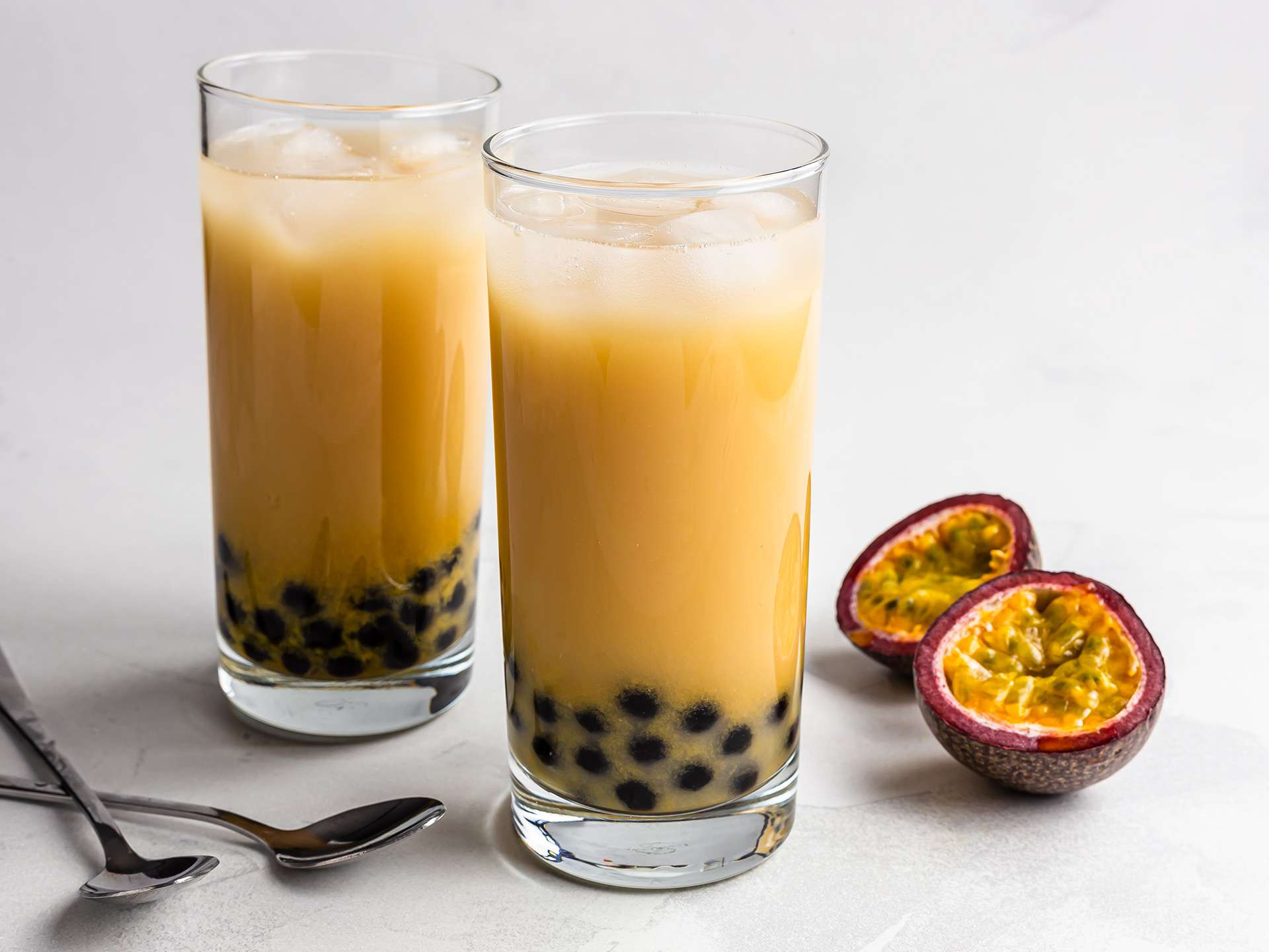 Passion Fruit Bubble Tea Sugar Free Foodaciously