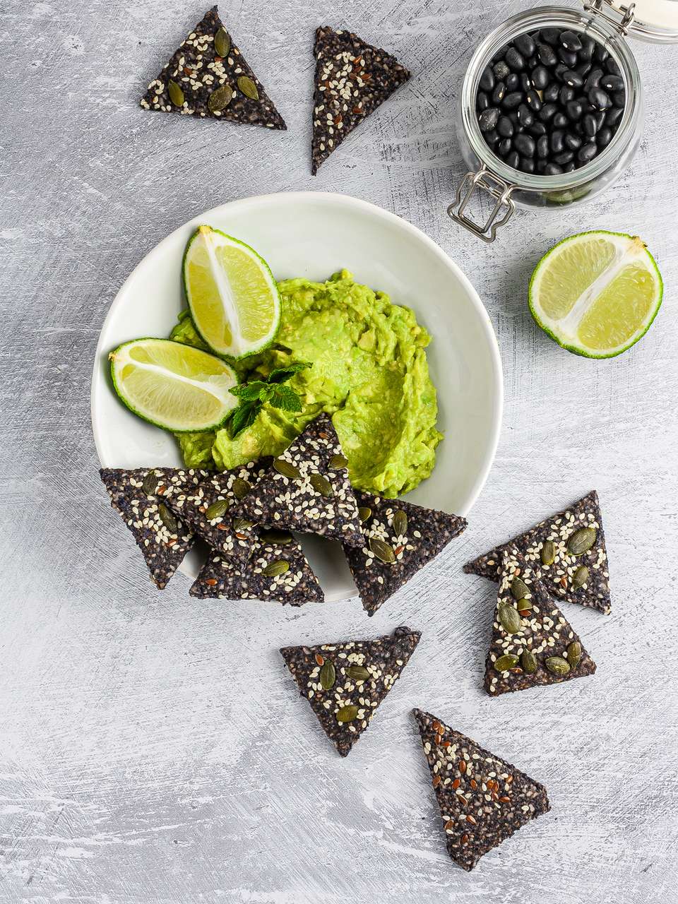 Homemade Black Bean Chips Recipe | Foodaciously