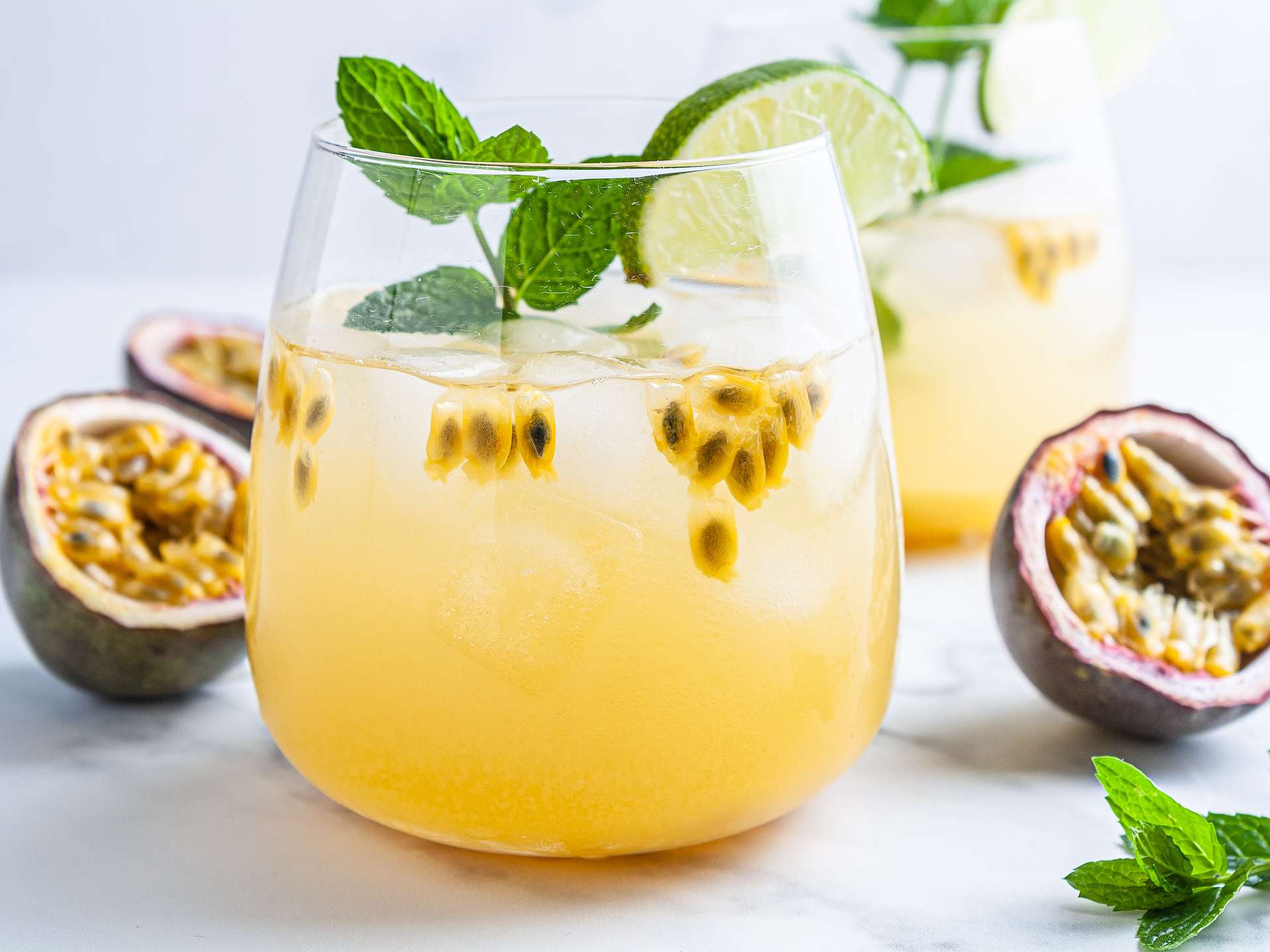 Passion Fruit Iced Tea Recipe Foodaciously